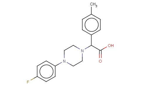 [4-(4-FLUORO-PHENYL)-PIPERAZIN-1-YL]-P-TOLYL-ACETIC ACID